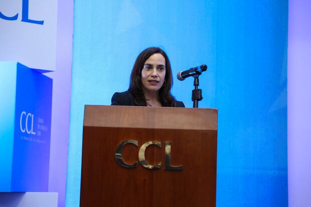 Paula Garda precisó dónde está Perú en términos de informalidad. Foto: CCL